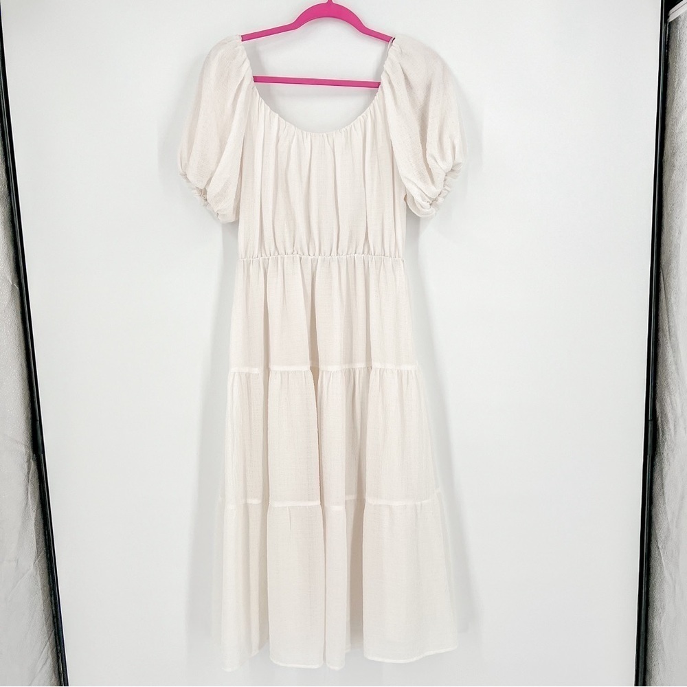 ASTR the label Tiered Short Sleeve Dress - Picture 3 of 7
